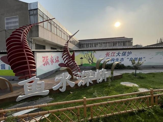 现场实拍界牌镇张家埭村，村景好美