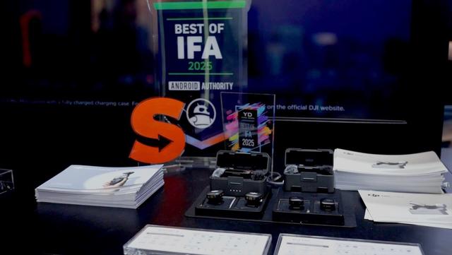 大疆携Mic 3、Osmo 360等新品亮相IFA 2025
