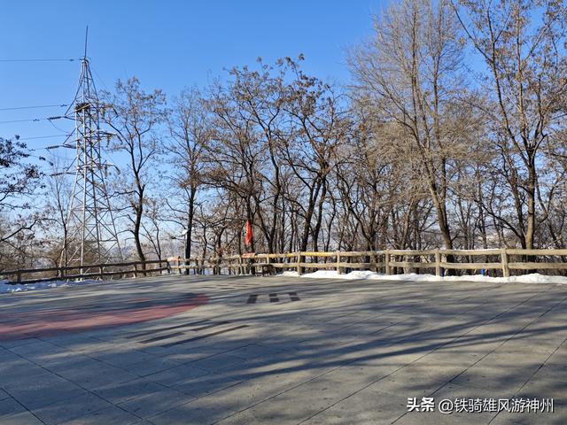 春节快到了，本溪动植物园开始在大门口塑冰雕了