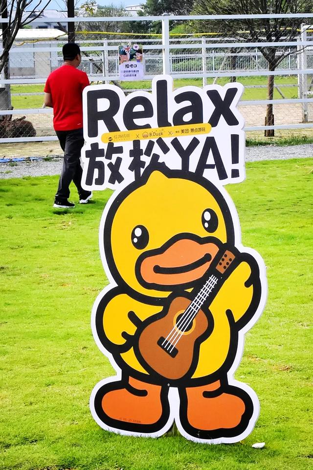 桂林:小黄鸭飞进桂海晴岚!