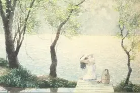 水色演绎——区焕礼水彩艺术展在广州珠江御景湾开幕图片