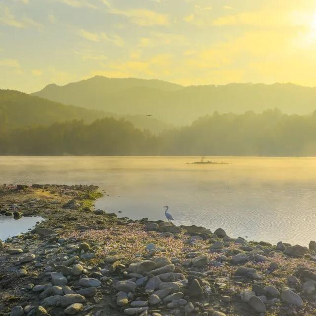 天空之镜，奇墅之秋 | 皖美冬日 | 第十五届安徽国际文化旅游节
