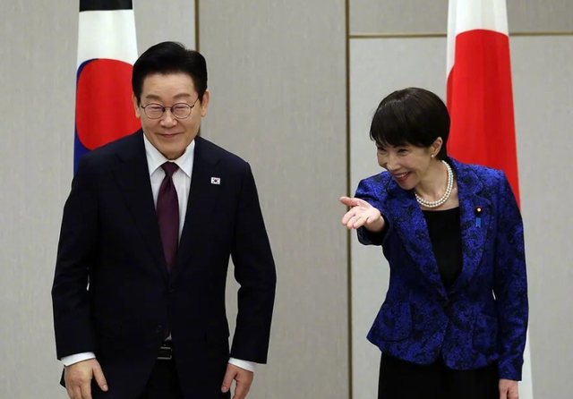 果然没让中国失望！李在明当着高市早苗的面	，给日本浇了一盆冷水