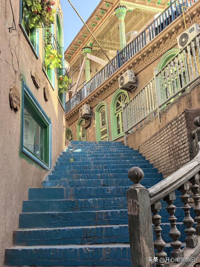 喀什经317到成都，在喀什休整一天，逛喀什古城东区和高台民居