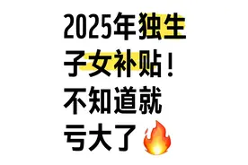 2025年独生子女补贴大揭秘，看看你能领多少？图片
