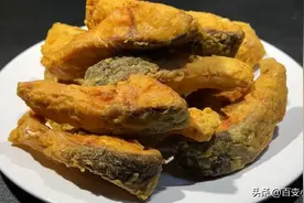 不管炸什么鱼，放面粉和淀粉都不对，教你一招，外脆里嫩没有腥味图片