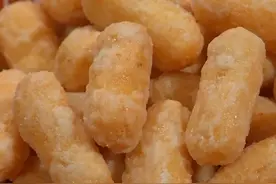 小时候的零食：江米条的家常做法图片