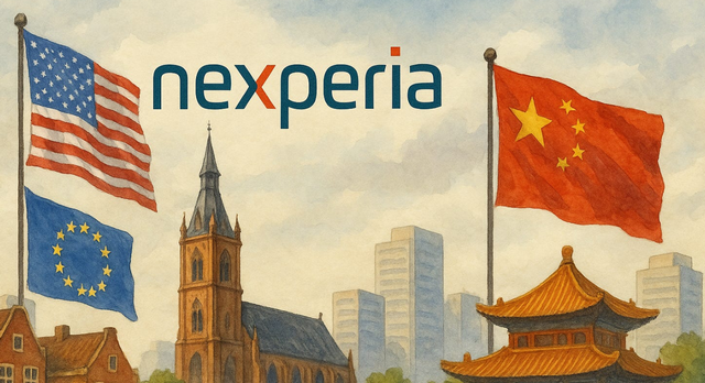 局面更棘手！中方护盘安世，荷兰刚松口，欧洲随即打出“台湾牌”