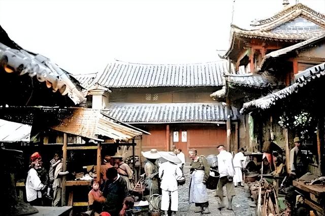 太罕见了！100年前的云南昆明，居然是这个样子