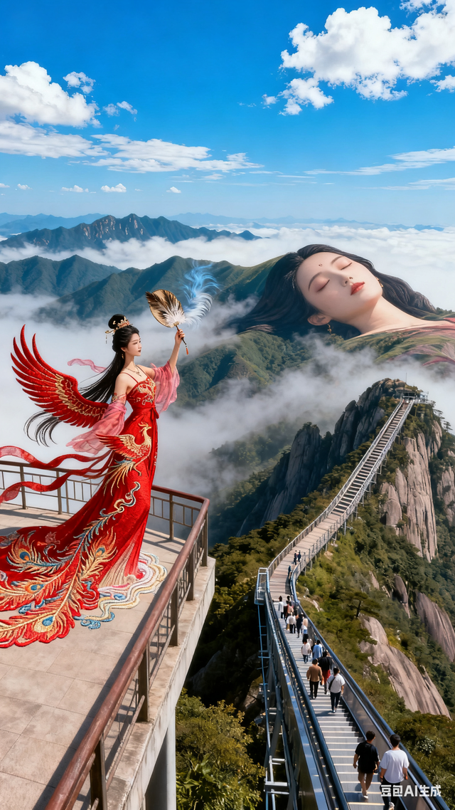 无双道龙赵小荣游记《 一笔祥龙行天下 》灵山望仙谷