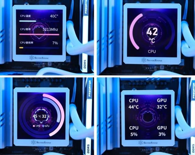500价位LCD液晶屏360水冷：银昕E360 MAX水冷散热器装机评测