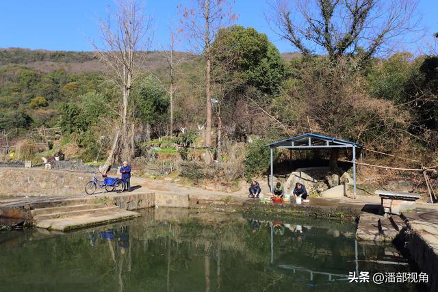 无锡袁家湾，长广溪边上的传统村落