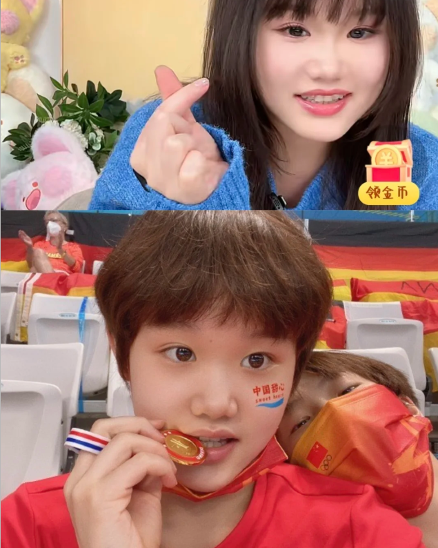 全红婵当榜三大姐力挺	，张家齐首场直播却被嘲，退役后路走错了吗