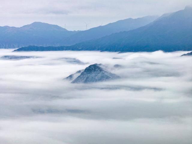 赏•美景 | 全州：天湖景区现雪后云海景观
