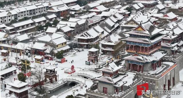 看，这就是雪后的驻马店！