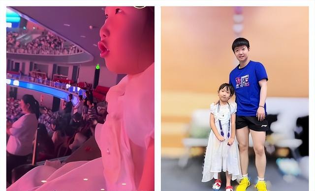 王曼昱今天已回北京，刘燚分享了女儿和王楚钦、孙颖莎的合影