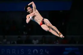 湖北再添一枚奥运奖牌 王宗源男子三米板摘银图片