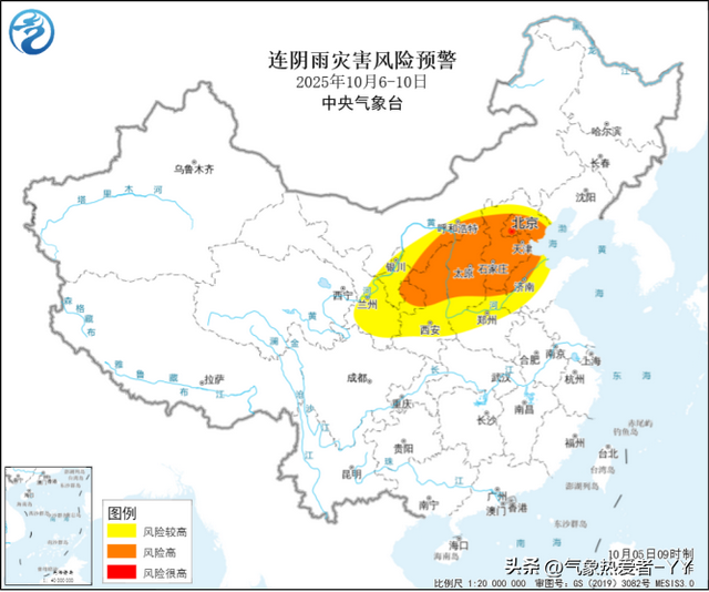 副高持续偏北，未来三天，河北南部迎持续性强降雨！局部有大雨