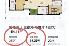 25万就能买走惠州四室两厅海景房？记者调查：网友拼凑图，实际成交上百万元图片