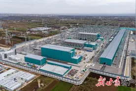 陇电入鲁工程送端庆阳换流站第一阶段成功投运图片