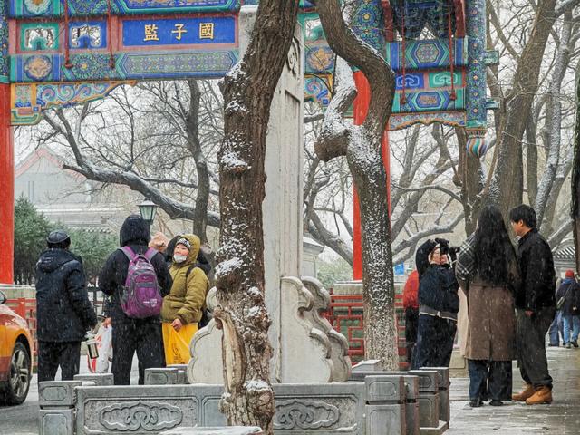 下了！下了！快来东城赏雪吧！