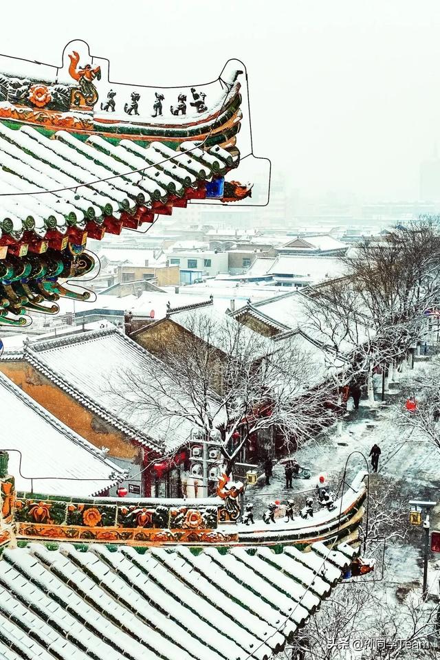 一下雪，榆林就成了上郡！