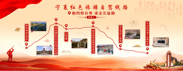 宁夏十条红色旅游自驾线路发布，在旅途中汲取红色精神的磅礴力量