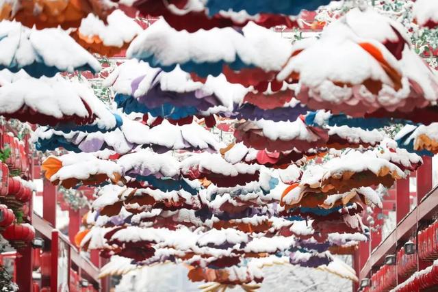 西青雪景限定！古镇换上新装扮～