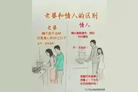 老婆和情人的区别，内容过于真实，你看懂了吗？看完受益匪浅。图片