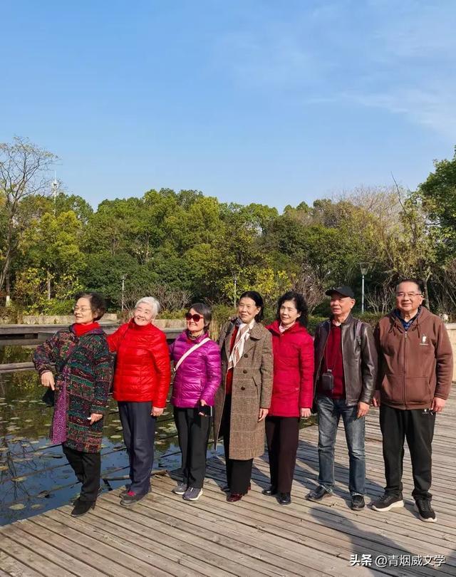 盘龙悠远银杏黄 水中学友情谊长