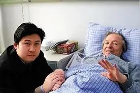 河南小伙为了报恩，接瑞士房东回国养老，老人一句遗言令人泪目图片