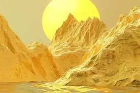 五行能量头像 | 日照金山 招財纳福 喜金水可用图片