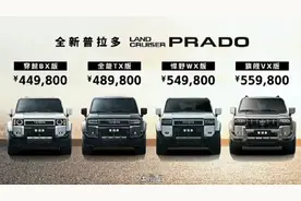 全新丰田普拉多上市！新车标，新外观，配置明显升级图片