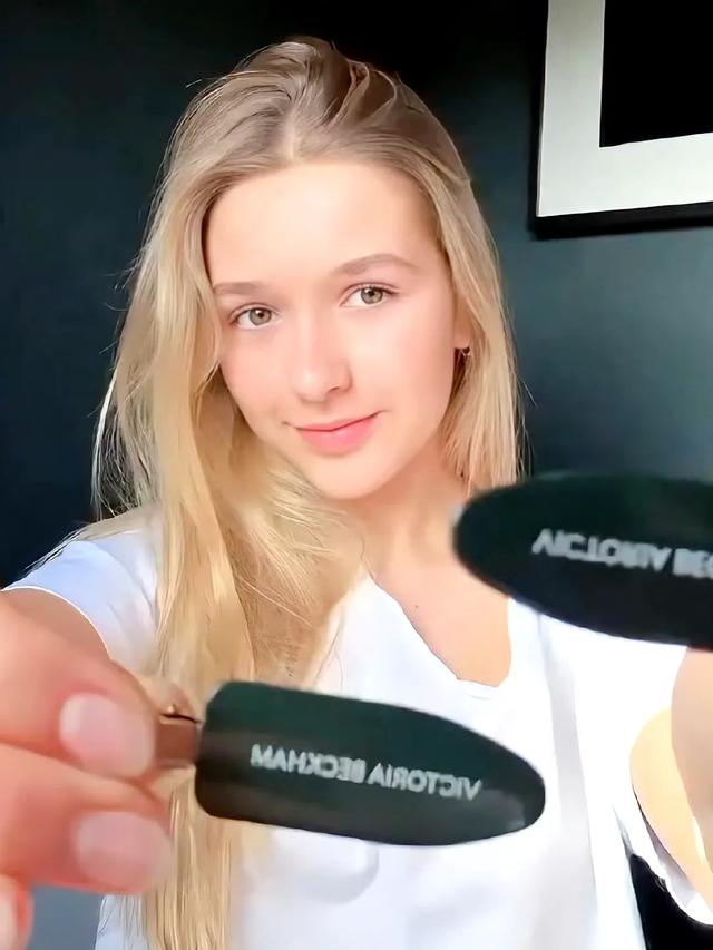 天啊贝克汉姆的女儿小七咋变这么美了？14岁的她金发碧眼惊为天人