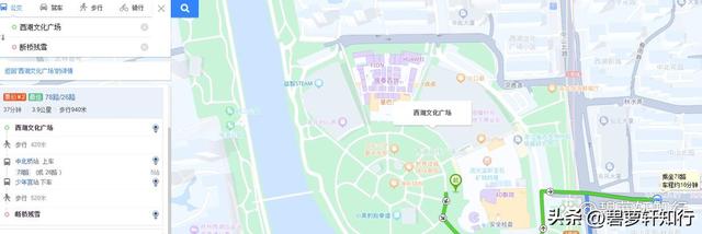 西湖文化广场离西湖有多远，千万别以为它就在西湖边上