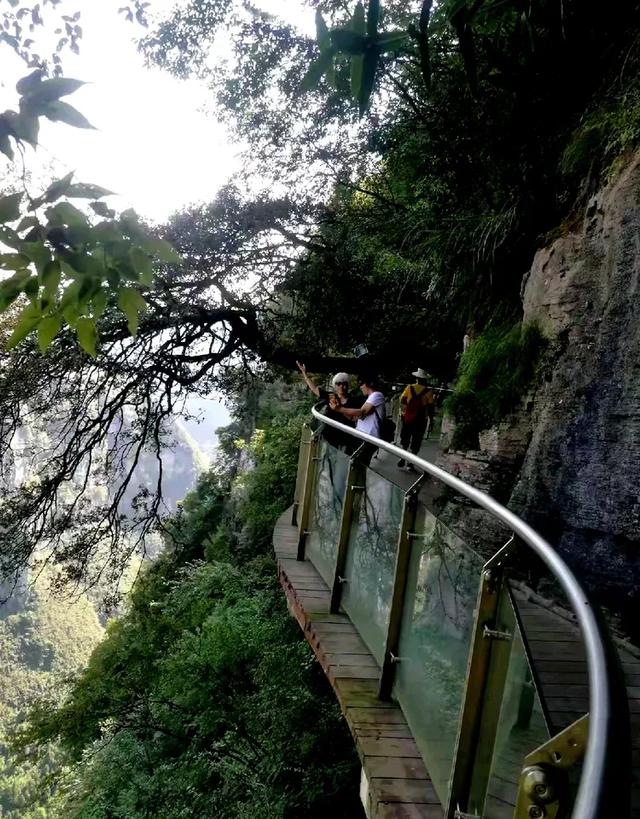 张家界峰林藏古韵 秘境有惊魂