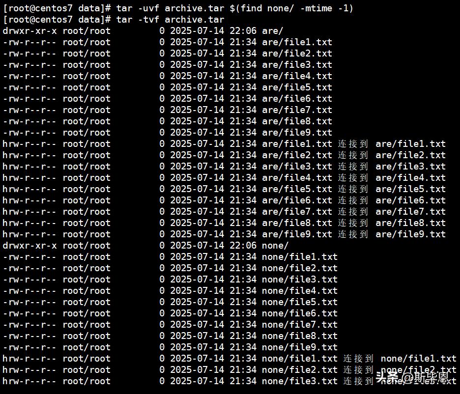 Centos7—tar 软件包参数管理插图43 Centos7—tar 软件包参数管理