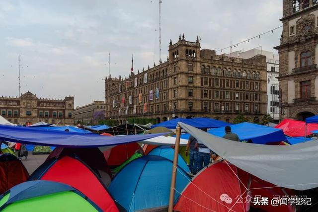 墨西哥城见闻：宪法广场•抗议大本营