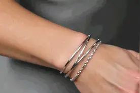 银手镯不能乱带：佩戴的好处与适合的手部选择图片