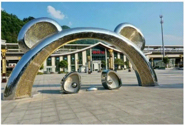 预约一身温暖！佛坪地标集体换上“白色治愈装”！