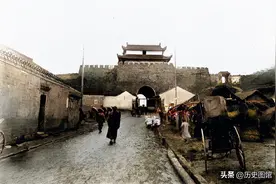 这是1910年的南京？13座城门还未拆，钟山竟然光秃秃的图片