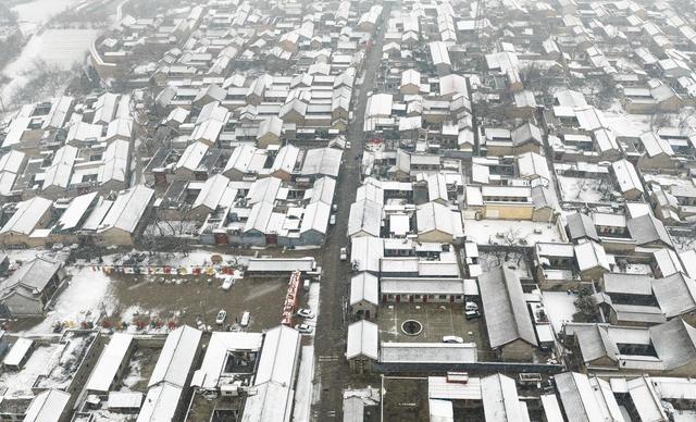 山西襄汾高清雪景大图
