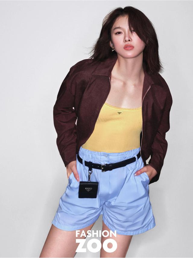 吴艳妮 最新杂志写真大片，充满力量感的美