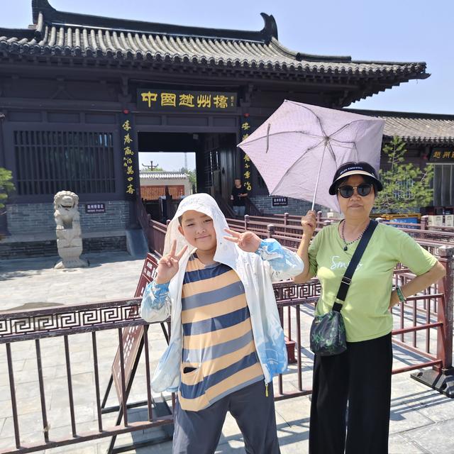 带娃去北极村，第一站从郑州出发到赵州桥打卡，投宿涞源县。