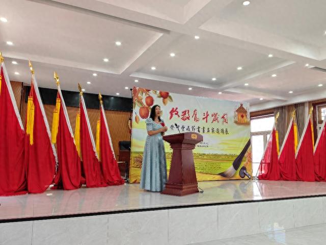 惠风滋润枝头秀 硕果金秋格外红--现代书画网携手书画名家扎根乡村