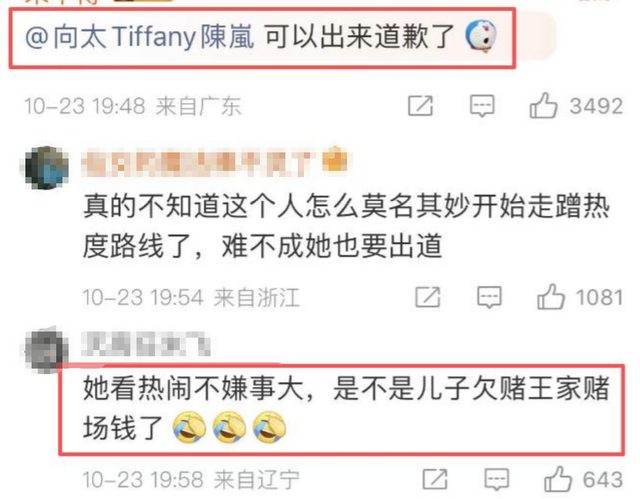 窦骁不忍了！何超莲4字回应婚变成笑话？向太怂了，连夜删文表态