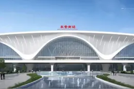 跑步前进，津潍高铁一天一个样，预计2027年通车，东营为大赢家图片