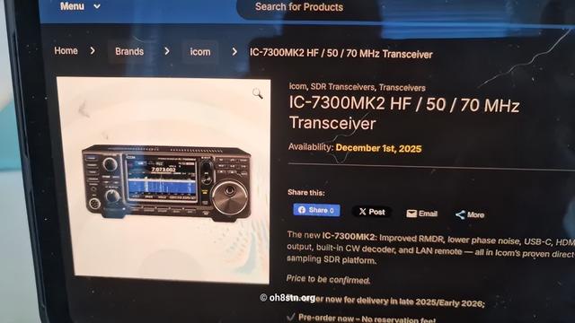 与原来的7300相比，MK2减少约23%的RX待机电流很重要吗？是的！