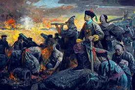 清朝的一种武官，晚清频频充当战场炮灰，但其实他们是正二品大员图片