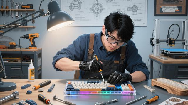 微星暗黑系列键盘评测：GK500W与GK600W三模机械键盘全方位对比